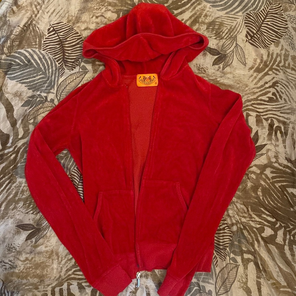 Juicy Couture Red Sweatshirt